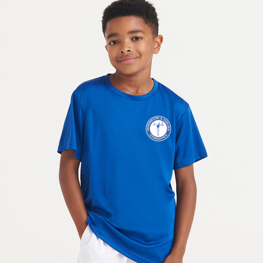 Kids Gymnastics Performance Polo or T-Shirt