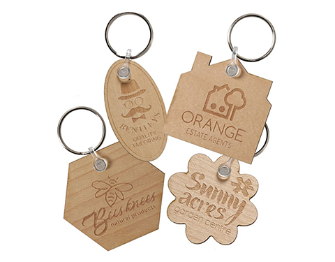 Wooden Keyrings