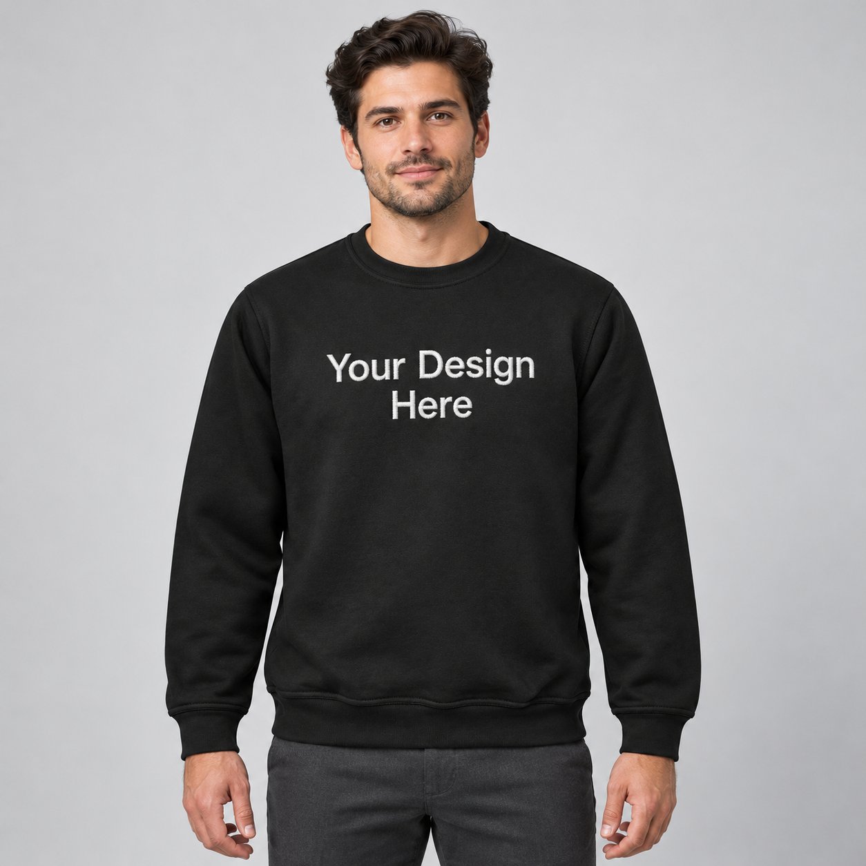 EMBROIDERY WITH SWEATSHIRTS