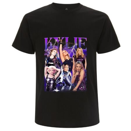 Kylie Minogue Black T-Shirt