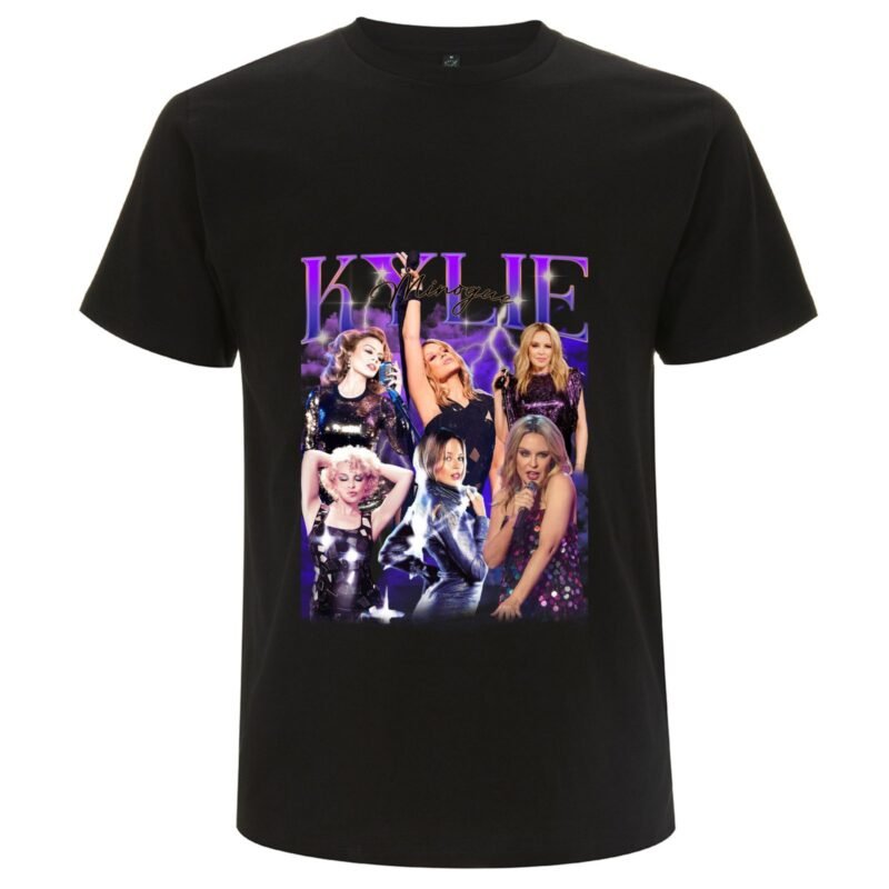 Kylie Minogue Black T-Shirt