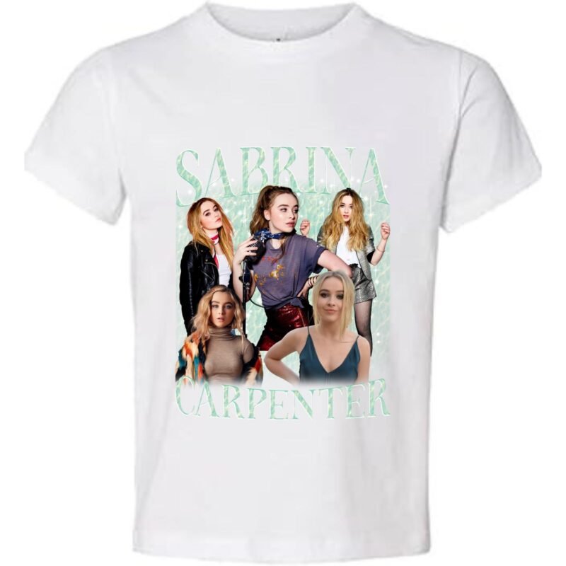 Sabrina Carpenter White T-Shirt