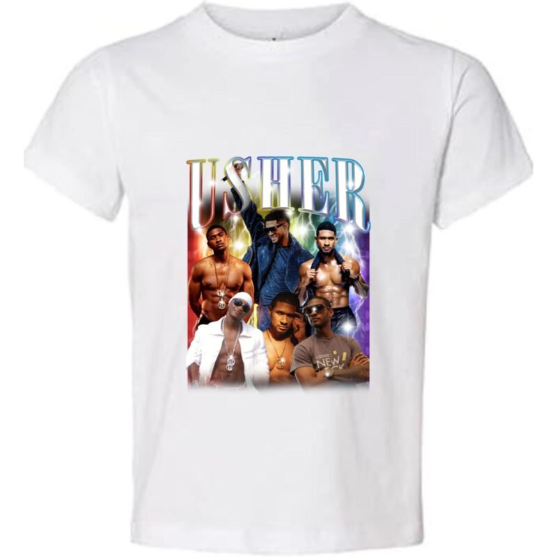 Usher Past White T-Shirt
