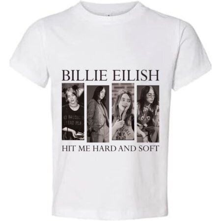 Billie eilish White T-Shirt Design 5