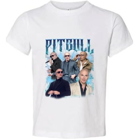 Mr. Worldwide Pitbull White T-Shirt