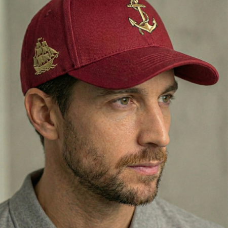 Red Cap Embroidery